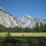 Half-dome und Yosemite Valley