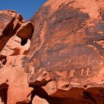 Felsen Kunst im Valley of Fire
